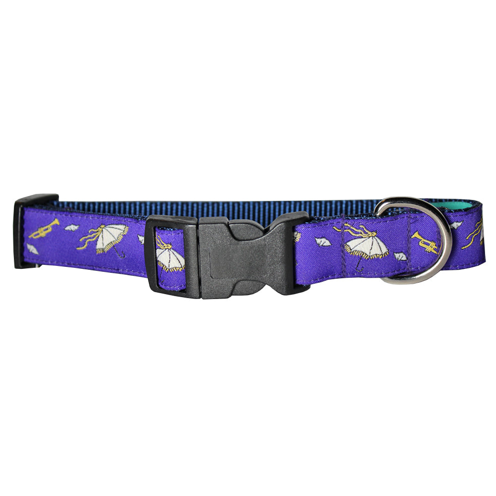 Regal Purple Second Line Dog Collar