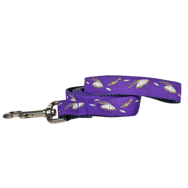 Regal Purple Second Line Dog Leash