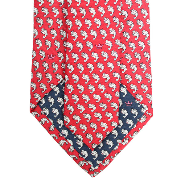 Cayenne Red Finn The Fish Tie