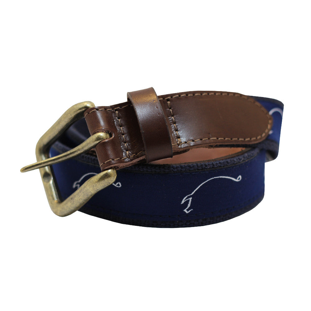 Midnight Navy Hogs for the Cause Club Belt