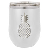 Stainless Steel Pineapple Stemless Wine Glass