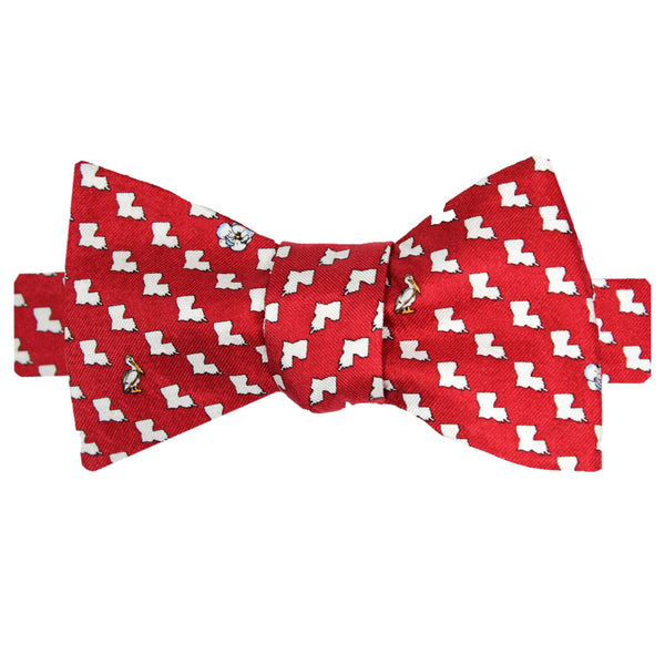 Cayenne Red Louisiana Bow Tie