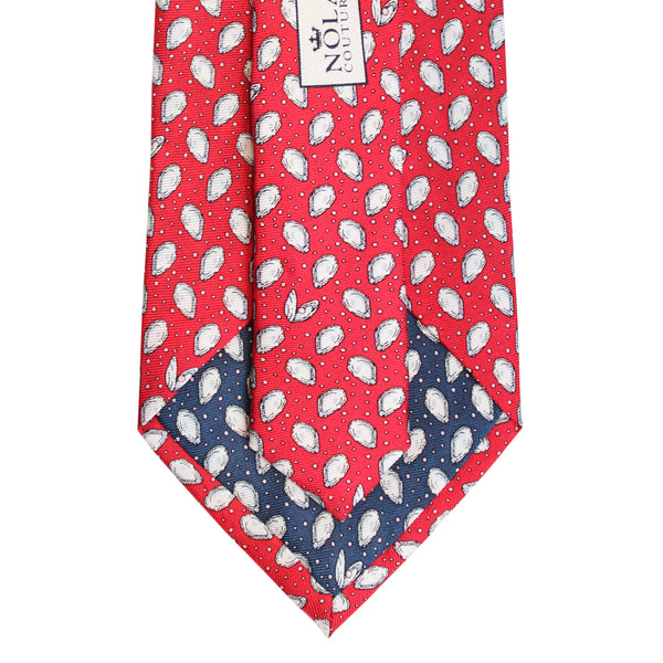 Cayenne Red Mini Gulf Oysters Tie