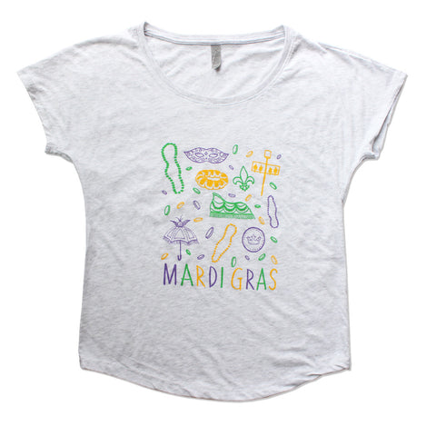 Mardi Gras Graphic Tee