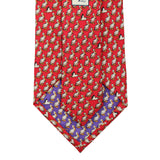 Cayenne Red Pelican Extra Long Tie