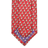 Cayenne Red Pelican Skinny Tie
