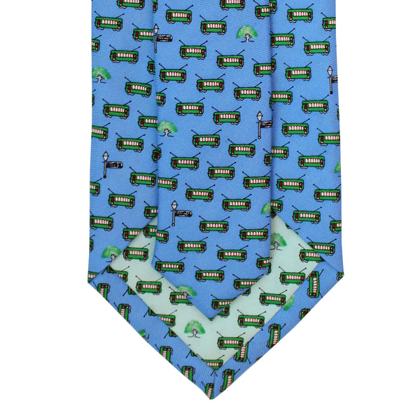 Bay Blue Streetcar Tie