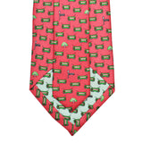 Raspberry Red Streetcar Tie