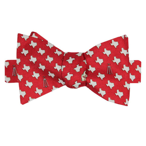 Cayenne Red Texas Bow Tie