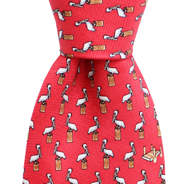 NOLA Couture x Haspel Pelican Extra Long Tie