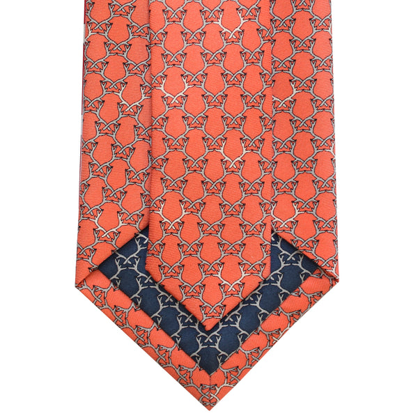 Etouffee Orange Boys' Antler Tie