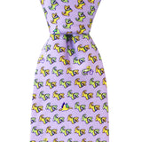 Ash Wednesday Lavender Mardi Gras Mambo Tie