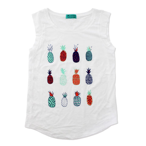 Pineapples Graphic Tank
