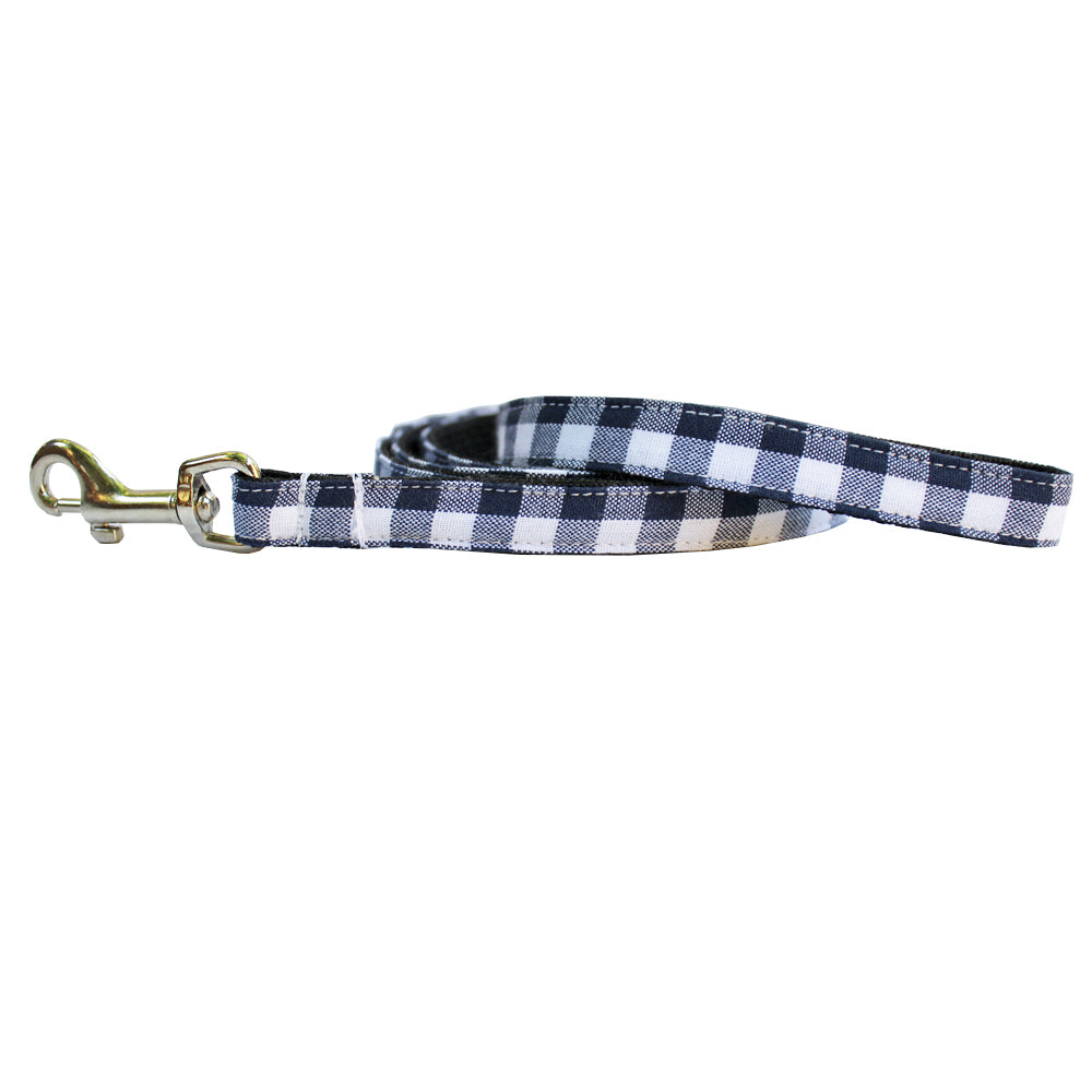 Extra Small Gingham Dog Leash